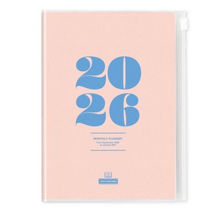 Planner/Diary Pink Schedule Made in Japan