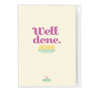 Planner/Diary Ivory Schedule Made in Japan