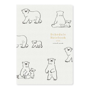 Planner/Diary Schedule Polar Bears Made in Japan