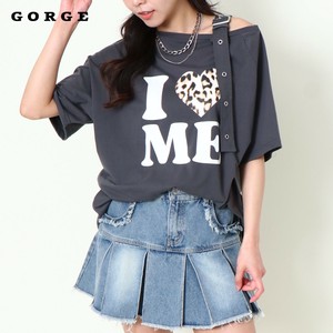 【SALE】肩ベルトワンショルTシャツ
