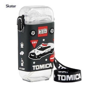 スクエア ストロー ボトル 水筒 ワンプッシュ 260ml トミカ スケーター PSQ3ST