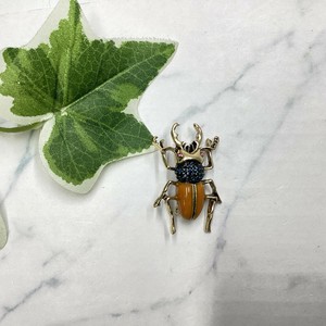 Brooch Stag-beetle Rhinestone Brooch