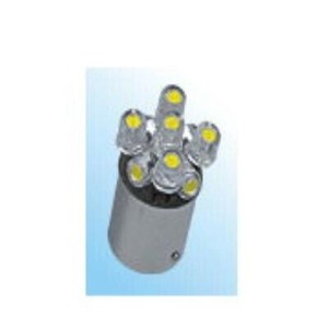 M&Hマツシマ (1個)12v BA15S ホワイト 9LED ワイドビーム L809S WH