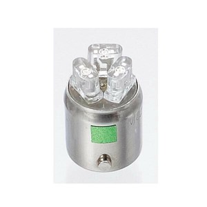 M&Hマツシマ Lビーム(1個) 12v BA9S グリーン 3LED 拡散タイプ L703F GR