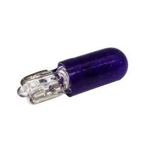 M&Hマツシマ　白熱電球(1個入)  12v2.3w  T5WB 小  パープル  1PWB114S PP