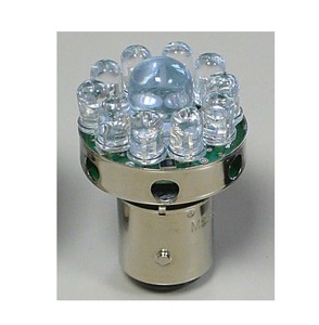 M&Hマツシマ イレブンビーム(1個)  12v口金ダブル用 レッド EB672 RE