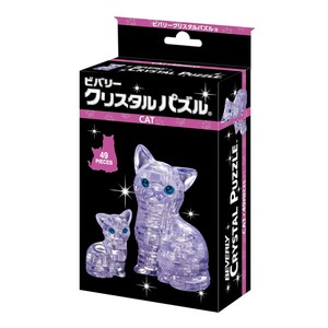 ビバリー クリスタルパズル キャット 50155