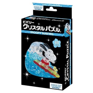 ビバリー クリスタルパズル スヌーピー サーフィン 50258