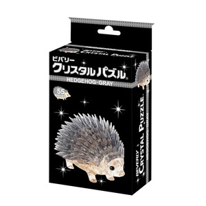 ビバリー クリスタルパズル ハリネズミ・グレー 50313