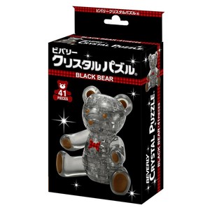 ビバリー クリスタルパズル ブラック ベア 50257