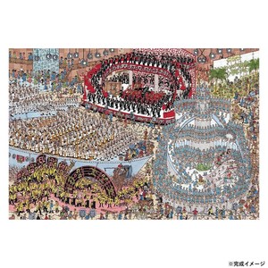 ウォーリーをさがせジグソーパズルWhere'swally?イカリを上げて大行進 500スモールピース 500S-006