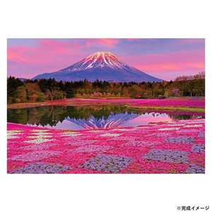 ビバリー 風景日本ジグソーパズル 夕陽に染まる富士 1000マイクロピース M81-597