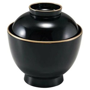 福井クラフト　3.2寸玉子椀 黒天金 33710470