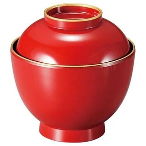 福井クラフト　3.5寸玉子椀　朱天金 37001630