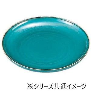 福井クラフト 尺1冠皿 トルコ深海 53290060