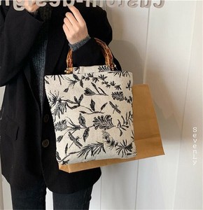＜SALE＞刺繍&プリント ハンドバッグ レディース「2025新作」