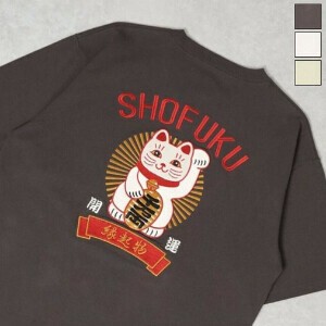 【予約販売】MANEKINEKO刺繍Tシャツ【2025夏物】【ユニセックス】