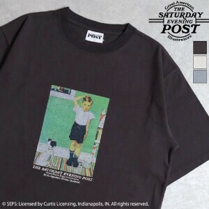 【予約販売】【POST】ノーマン・ロックウェル　BOY＆DOGptTシャツ【2025夏物】【ユニセックス】
