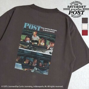 【POST】ノーマン・ロックウェル　Going＆comingTシャツ【2025夏物】【ユニセックス】