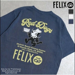 【FELIX THE CAT】RedDogsコラボTシャツ　Diner【2025夏物】【ユニセックス】
