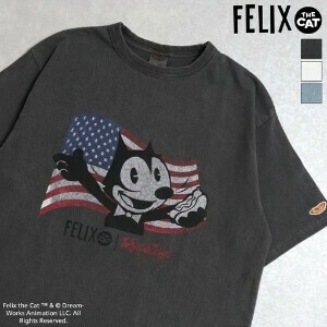 【FELIX THE CAT】RedDogsコラボTシャツ　Flag【2025夏物】【ユニセックス】