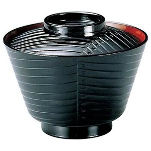 福井クラフト　TA飛騨椀(蓋親) 黒内朱 33102160