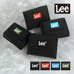 リー Lee 折財布 0520700 三つ折り財布 ボックスロゴ刺繍 コンパクト カジュアル ジーンズ メンズ