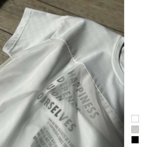 T 恤/上衣 透明分层