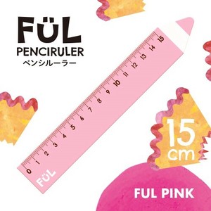 【KITERA】アクリル製定規 FUL ペンシルーラー