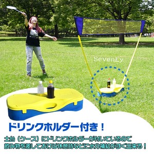人気上昇 軽量設計・簡単組み立て可能  バドミントンネットセット「2025新作」