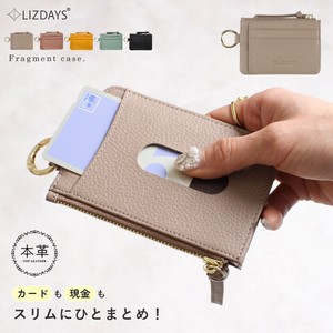 LIZDAYS Business Card Case Genuine leather Coin Purse LIZDAYS Men's