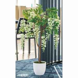 夏装飾　夏の花　藤　ウィステリアツリー(藤造花)　高さ110cm