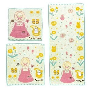 となりのトトロ ミニタオル ウォッシュタオル フェイスタオル 「 お洋服とトトロ 」 タオル スタジオジブリ