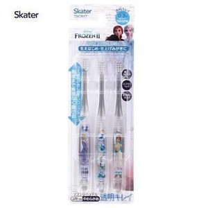 牙刷 冰雪奇缘 Skater 透明