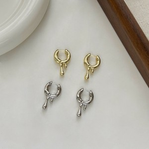 イヤリング 18k 　ピアス S925ポスト　ピアス アレルギー　シルバー925 ピアス