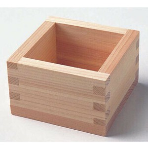 <低額ノベルティ>ひのき一合枡（ハダカ）　(936-51)