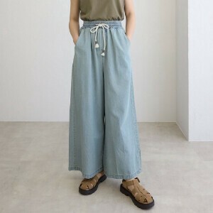 Denim Full-Length Pant Wide Pants [2025 NEW]