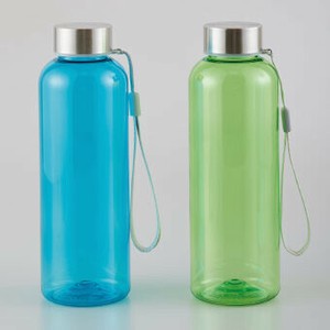 <低額ノベルティ>再生樹脂でできたクリアボトル500ml　(SC-2504)