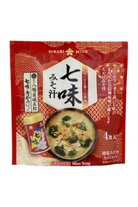 七味みそ汁　八幡屋磯五郎　4食