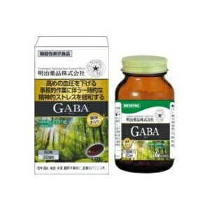明治薬品 健康きらり GABA 60粒 30日分 ギャバ 機能性表示食品 / サプリメント