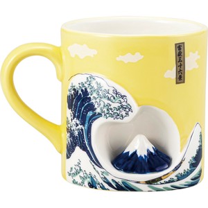 葛飾北斎 富獄三十六景 荒波 マグカップ 浮世絵 インバウンド