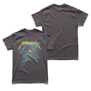 メタリカ【Metallica】Tシャツ 半袖 スカル ドクロ  ロックT バンドT アメリカ ヘヴィメタル パンク