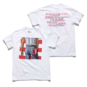 ブルース・スプリングスティーン【Bruce Springsteen】Tシャツ ロックT バンド T 半袖 Born in the U.S.A.