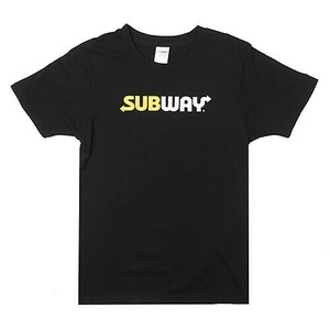 Tシャツ SUBWAY LICENSED LOGO STI-TS-SUB ブラック