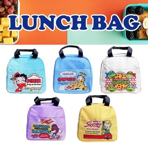 【おそとへGO！】【カワイイ新柄登場！】ADVERTISING LUNCH BAG アドバタイジング ランチバック