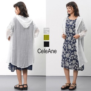 【新作】ワッシャー加工ロングシャツ　フーディー　3色展開