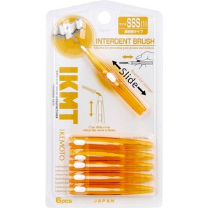 IKEMOTO(イケモト) 歯間ブラシ SSSサイズ IKT-7010 6本入