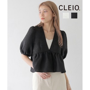 衬衫 V领 泡泡袖 CLEIO 衬衫