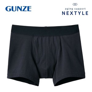 グンゼ ボクサーブリーフ NEXTYLE 尿じみ防止 ブラック M NE1280