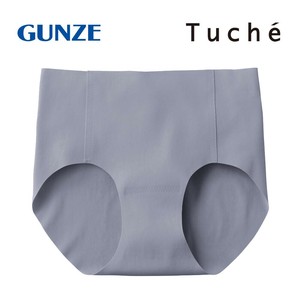 グンゼ ショーツ Tuche(トゥシェ) 縫い目ゼロハーフショーツ ミスティブルー L TV2370B